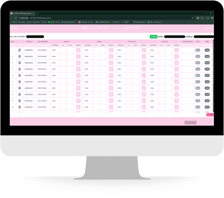 Machine interface multi-tool processing dashboard